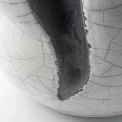 Sguardo Alla Luna Ceramica Sculpture/Vase by Nino Basso