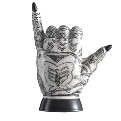 Shaka Tattoo Decorative Sculpture by Ugo La Pietra