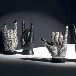 Shaka Tattoo Decorative Sculpture by Ugo La Pietra