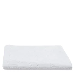 Shangri-La Jacquard White Bath Towel