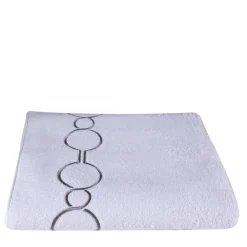 Shangri-La Pink & White Bath Towel