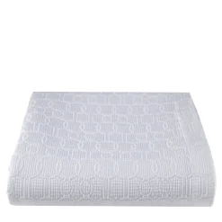 Shangri-La Piquet White Bedspread