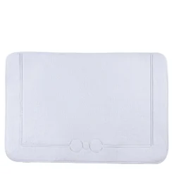 Shangri-La White Bath Rug