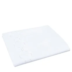 Shangri-La White Double Bed Sheet