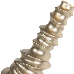 Sharp Pei Pearly Beige Decorative Vase