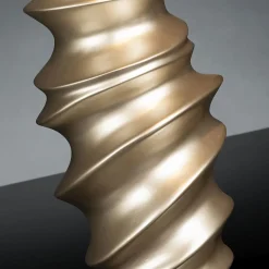 Sharp Pei Pearly Beige Decorative Vase