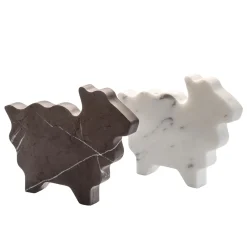 Sheep Large Gray Statuette by Alessandra Grasso