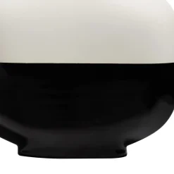 Short Palma Black and White Vase