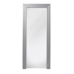 Silver Anodized Aluminum Floor Mirror