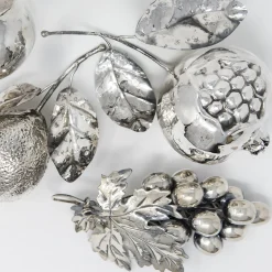 Silver Bunch of Grapes Decoration