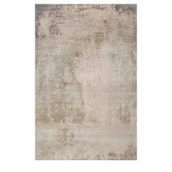 Silver Lining Dark Ivory & Nickel Hand Knotted Rug