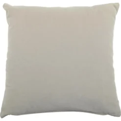 Silver square Carrè Cushion in Dry Galuchat Jacquard Fabric