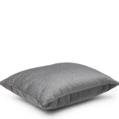 Silver square Carrè Cushion in Dry Coktail Jacquard Fabric