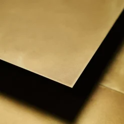 Sintesi Set of 4 Scruffy-Finished Brass Tiles