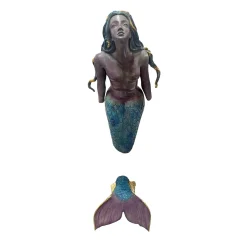 Sirena Polychrome Wall Sculpture