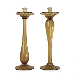 Siviglia Amber Candle Holder #1