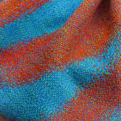 Sky, Cloud, Umbrella Multicolor Merino Wool Blanket #3
