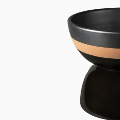 Small Black Centerpiece by Ettore Sottsass