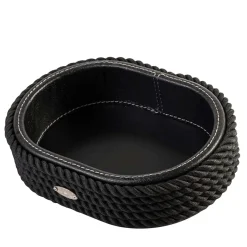 Small Black Oval Vide-Poche