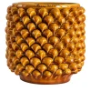 Small Cylindrical Honey Yellow Flower Vase