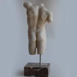 Small Marble Male Torso Sculpture