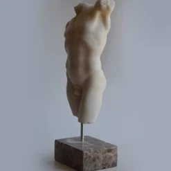 Small Marble Male Torso Sculpture