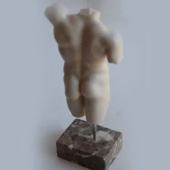 Small Marble Male Torso Sculpture