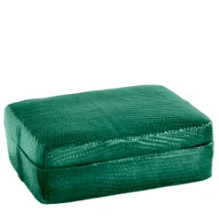 SMALL PORTOFINO RECTANGULAR BOX - GREEN