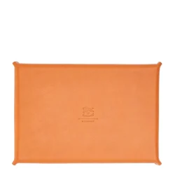 Small Valet Tray in Caramel Leather