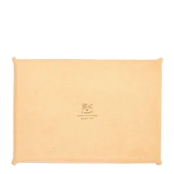 Small Valet Tray in Natural Leather