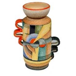 Snello Futurista Ceramic Vase