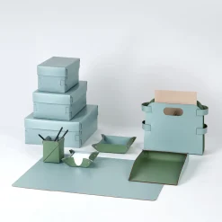 Snob Light Blue leather Box #1