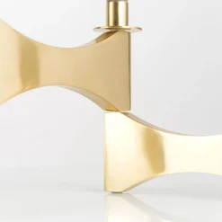 Soffio Brass Candle Holder
