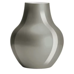 Soho Gray And Milkwhite Glass Vase