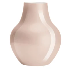 Soho Peach And Milkwhite Glass Vase