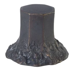 Solido Set of 4 Black Door Knobs #3 by Nicole Valenti