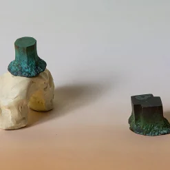 Solido Set of 4 Green Door Knobs #3 by Nicole Valenti