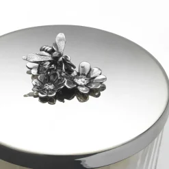 Spring Bee Candle Vase with Lid