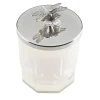 Spring Dragonfly Candle Vase with Lid