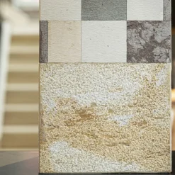 Square B Yellow And White Marble Vase With Lid By Luciano Setten