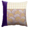 Square Carrè T Cushion in Jacquard Fabrics