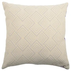 Square Carrè T Cushion in Jacquard Fabrics
