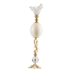 Starfish And Ostrich Egg Decorative Sculpture