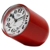 Static Red Table Clock by Richard Sapper