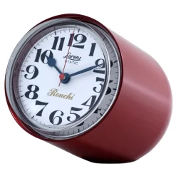 Static Table Cherry Clock by Richard Sapper