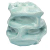 Stones Light Blue Porcelain Candle Holder #2