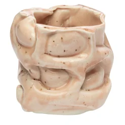 Stones Pink Porcelain Candle Holder #2