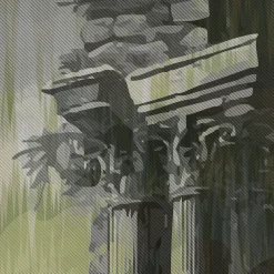 Storm of Stones and Shadows Two-Tones-Musk Edition Wallpaper by Magnus Gjoen