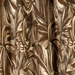 Struggimento Fringed Botanical-Patterned Blanket