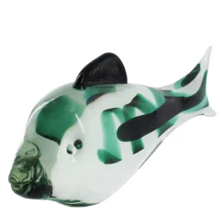 Submerged Fish Murano Glass Sculpture